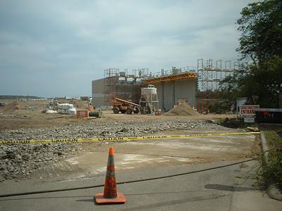 Wal-Mart supercenter construction, Sauk Centre