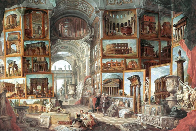 Giovanni Paolo Panini's 'Roma Antica' (1754-1757)