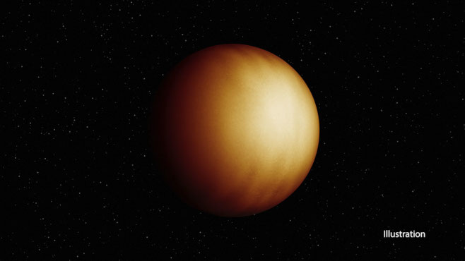 K. Miller/IPAC's artist's concept: WASP-18 b, a gas giant exoplanet 10 times more massive than Jupiter, with day side temperatures up to 5,000 degrees Fahrenheit, 2,700 C. (May 31, 2023)