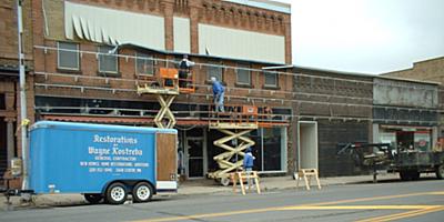 Uncovering Sauk Centre's 21st century storefronts.