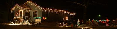 Christmas lights in Sauk Centre, more Christmas lights, and still more Christmas lights!
