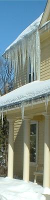 Icicles in Sauk Centre