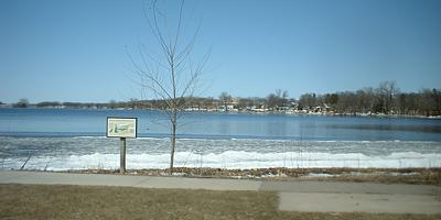 Sauk Lake: not much ice left