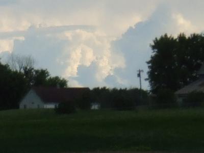 Storm clouds near Sauk Centre, Minnesota
