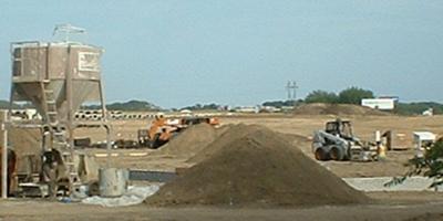 Sauk Centre Wal-Mart construction site